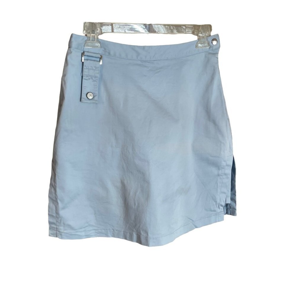 Foursome Light Blue Golf Tennis Skort Sz 10
